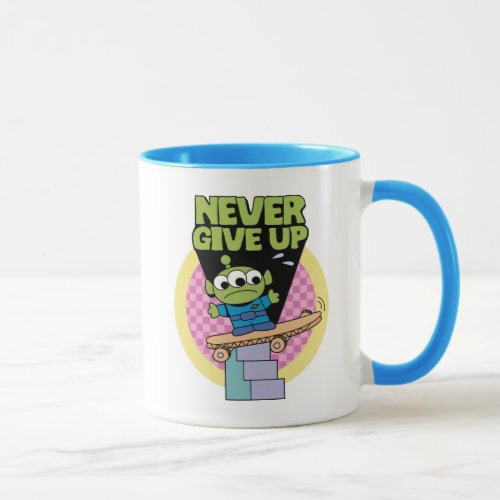 Toy Story  Little Green Men Never Give Up Mug