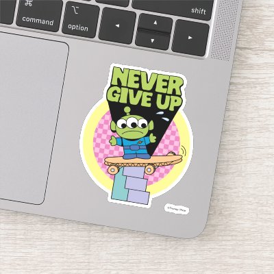 Toy Story | Little Green Men Never Give Up Sticker