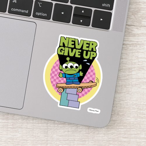 Toy Story  Little Green Men Never Give Up Sticker