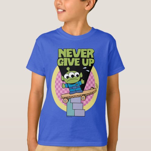 Toy Story  Little Green Men Never Give Up T_Shirt