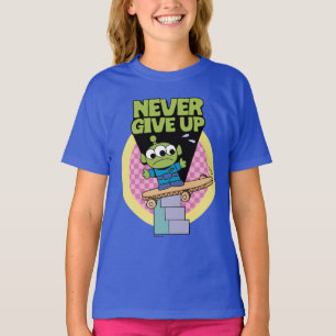 Toy Story Little Green Men Never Give Up T-Shirt