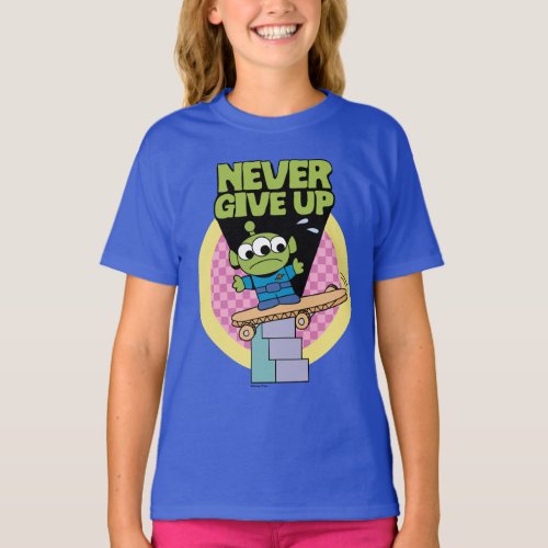 Toy Story  Little Green Men Never Give Up T_Shirt