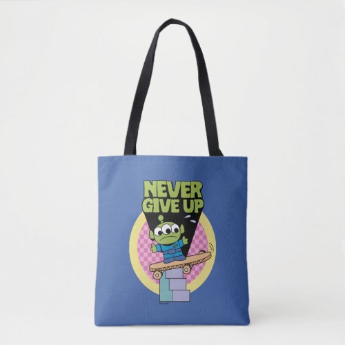 Toy Story  Little Green Men Never Give Up Tote Bag