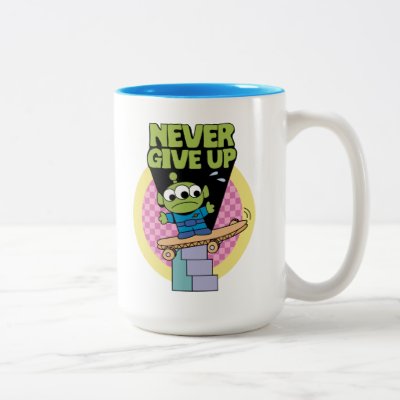 Toy Story | Little Green Men Never Give Up Two-Tone Coffee Mug