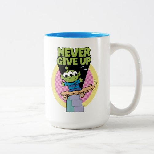 Toy Story  Little Green Men Never Give Up Two_Tone Coffee Mug