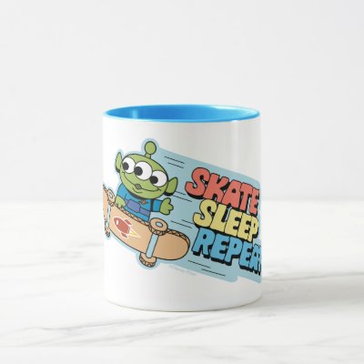 Toy Story | Little Green Men Skate Sleep Repeat Mug