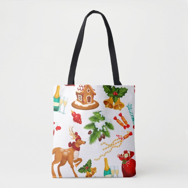 Toy Story | Merry Christmas Pattern Cute    Tote Bag (Front)