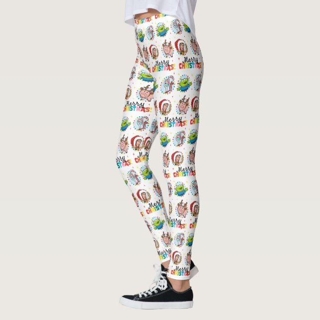 Toy Story | Merry Christmas Pattern Leggings (Left)