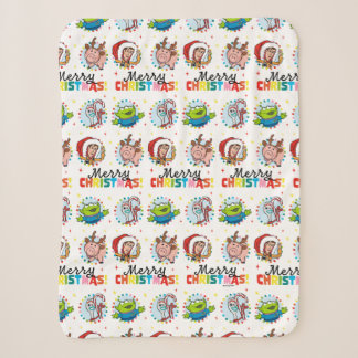 Toy Story | Merry Christmas Pattern Sherpa Blanket