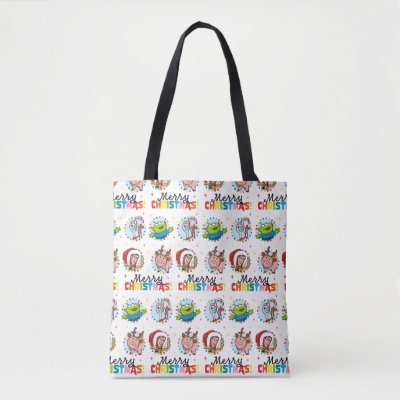 Toy Story | Merry Christmas Pattern Tote Bag