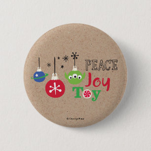 Toy Story   Peace Joy Toy Button