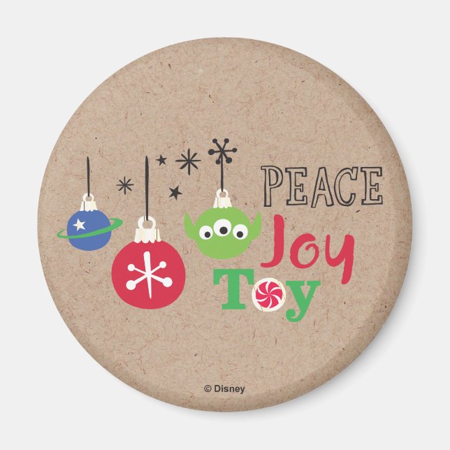 Toy Story | Peace Joy Toy Magnet (Front)