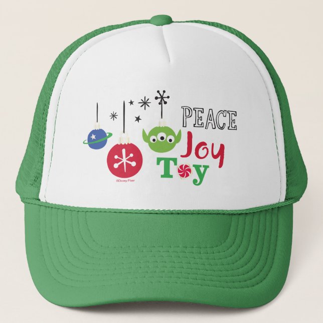 Toy Story | Peace Joy Toy Trucker Hat (Front)