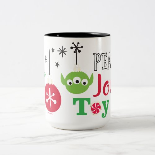 Toy Story  Peace Joy Toy Two_Tone Coffee Mug