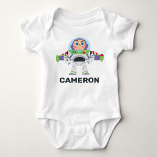 Toy Story   Personalized Buzz Lightyear  Baby Bodysuit