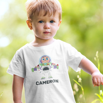 Toy Story | Personalized Buzz Lightyear Baby T-shirt by ToyStory at Zazzle