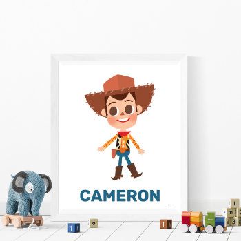 Toy Story | Personalized Woody Poster by ToyStory at Zazzle