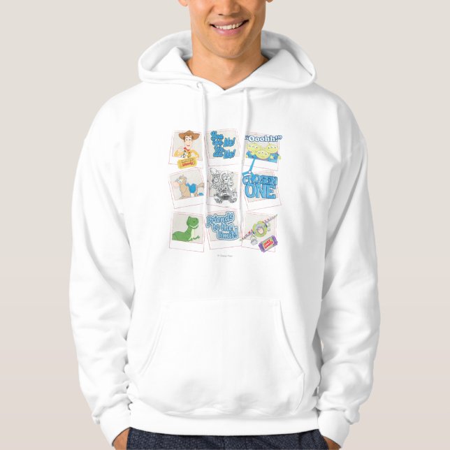 Toy Story Picture Collage Hoodie (Front)