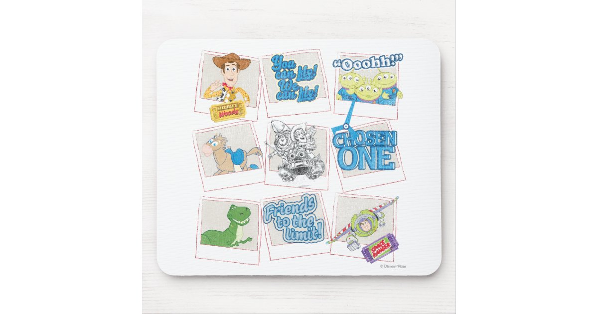 Toy Story Picture Collage Mouse Pad | Zazzle