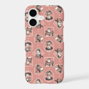 Toy Story Pink Western Cowboy Portrait Pattern iPhone 17 Case