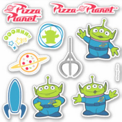 Toy Story | Pizza Planet Aliens Sticker