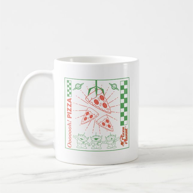 Toy Story | Pizza Planet graphic Coffee Mug (Left)