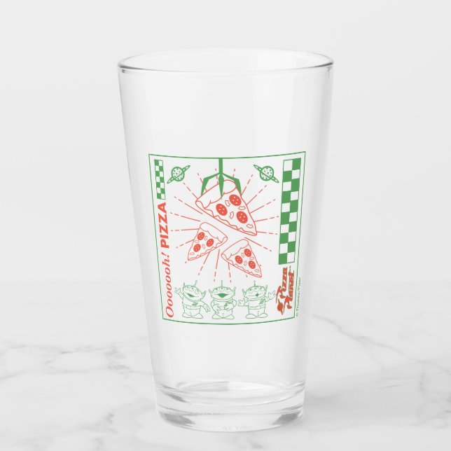 Toy Story | Pizza Planet graphic Glass (Front)