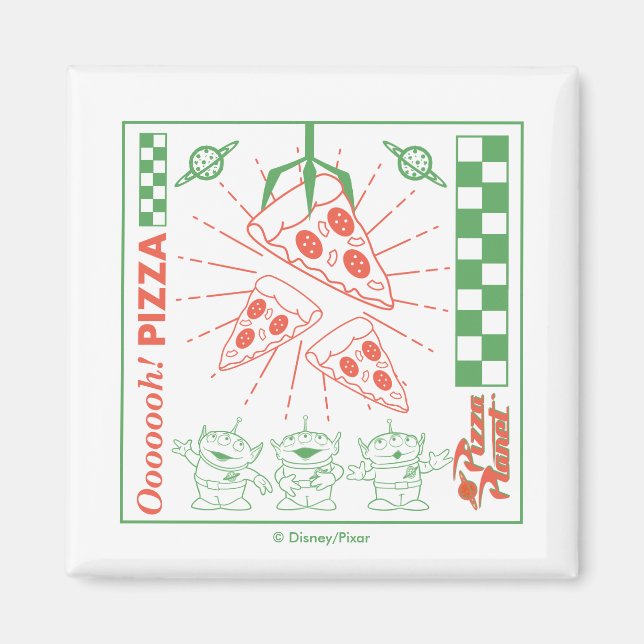Toy Story | Pizza Planet graphic Magnet (Front)