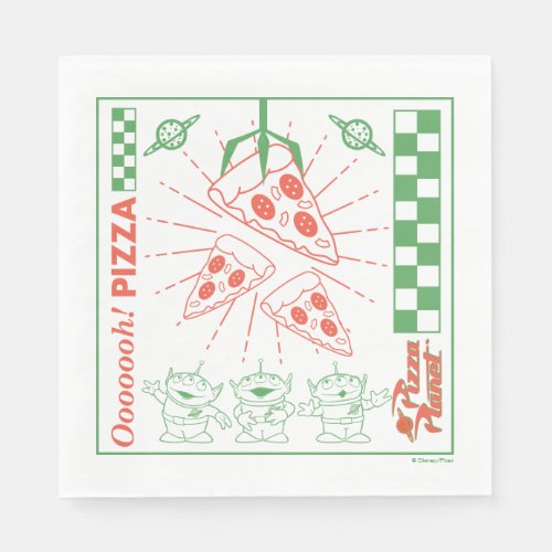 Toy Story  Pizza Planet graphic Napkins