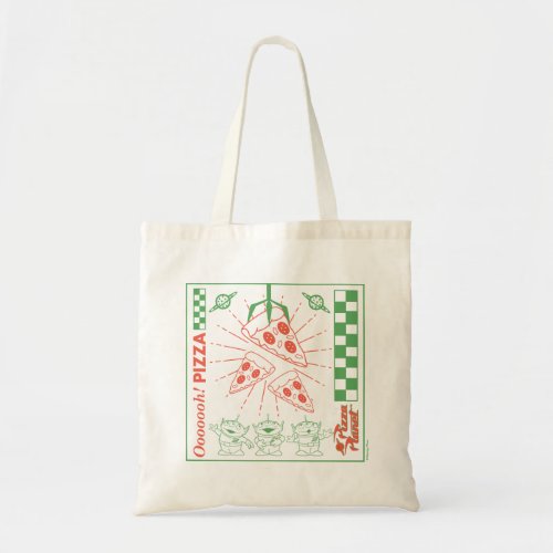 Toy Story  Pizza Planet graphic Tote Bag
