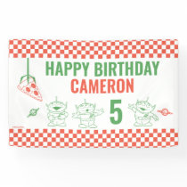 Toy Story | Pizza Planet Kids Birthday Banner