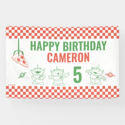 Toy Story | Pizza Planet Kids Birthday Banner