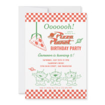 Toy Story | Pizza Planet Kids Birthday Invitation