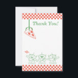 Toy Story | Pizza Planet Kids Birthday Thank You Card<br><div class="desc">These Toy Story thank you cards are the perfect way to show your appreciation to party guests who helped make your child's birthday a cosmic success. Featuring the iconic Pizza Planet claw machine and everyone's favorite green aliens,  these cards capture the fun and excitement of your Toy Story bash.</div>