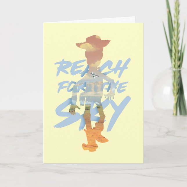 Toy Story | "Reach For The Sky" Woody & Buzz Art Card (Front)