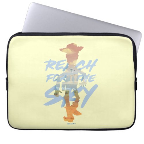 Toy Story  Reach For The Sky Woody  Buzz Art Laptop Sleeve