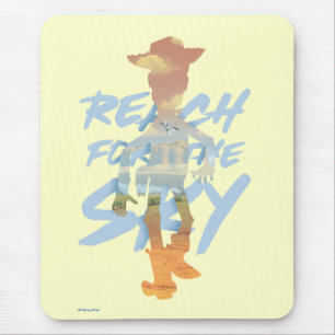 Toy Story "Reach For The Sky" Woody & Buzz Art Mouse Pad