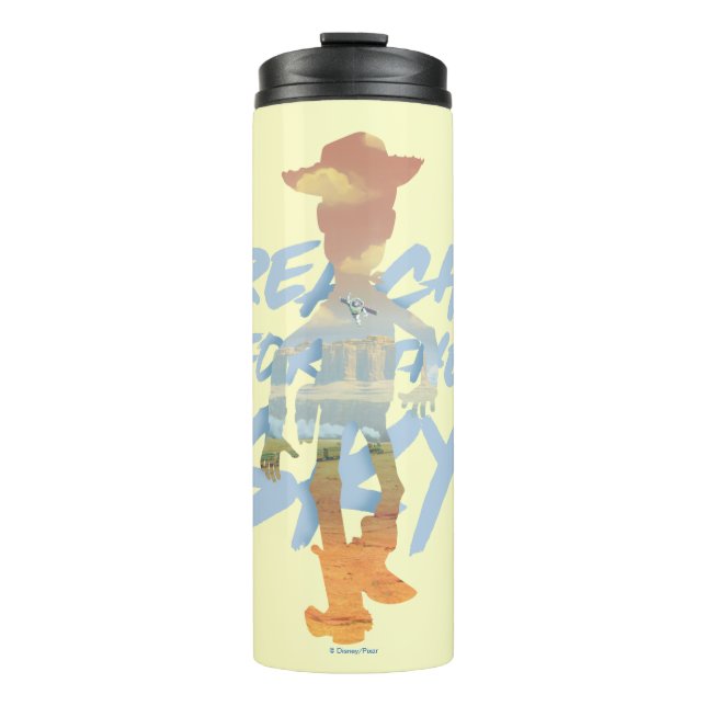 Toy Story | "Reach For The Sky" Woody & Buzz Art Thermal Tumbler (Front)