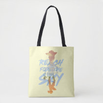 Toy Story | "Reach For The Sky" Woody & Buzz Art Tote Bag