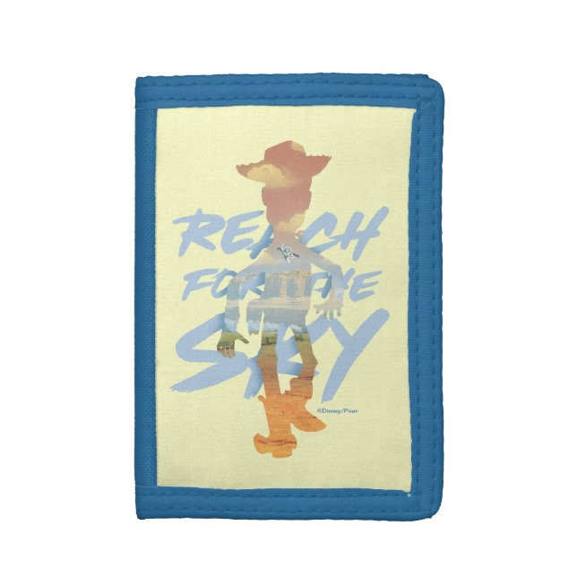 Toy Story | "Reach For The Sky" Woody & Buzz Art Trifold Wallet (Front Vertical)