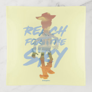 Toy Story   "Reach For The Sky" Woody & Buzz Art Trinket Tray