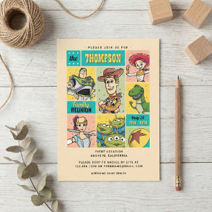 Toy Story Retro Family Reunion Invitation