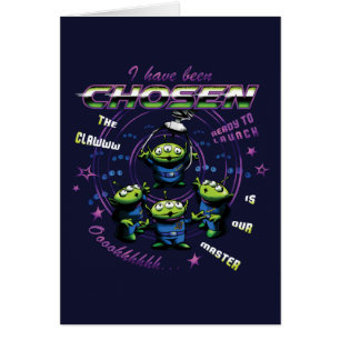 Toy Story Retro "I Have Been Chosen" Aliens Cards