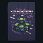 Toy Story | Retro "I Have Been Chosen" Aliens iPad Pro Cover<br><div class="desc">Check out this retro graphic of the Aliens with one taken by the Claw,  and the quote "I Have Been Chosen" written overhead.</div>