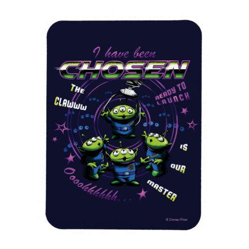 Toy Story  Retro I Have Been Chosen Aliens Magnet