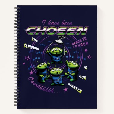 Toy Story | Retro "I Have Been Chosen" Aliens Notebook