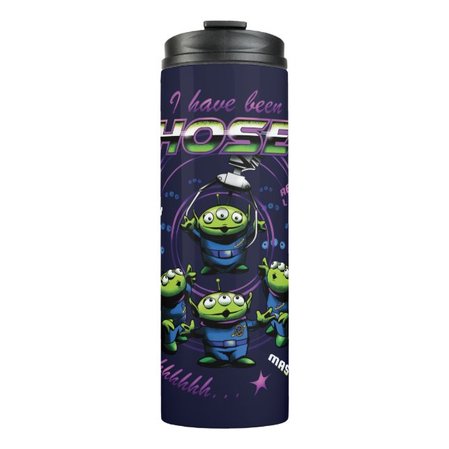 Toy Story | Retro "I Have Been Chosen" Aliens Thermal Tumbler (Front)