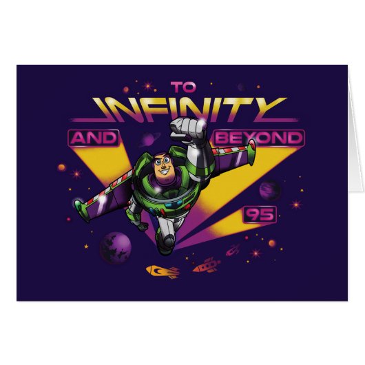 Toy Story | Retro "To Infinity And Beyond" Buzz (Front Horizontal)