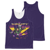 Toy Story | Retro "To Infinity And Beyond" Buzz All-Over-Print Tank Top