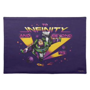 Toy Story Retro "To Infinity And Beyond" Buzz Cloth Placemat